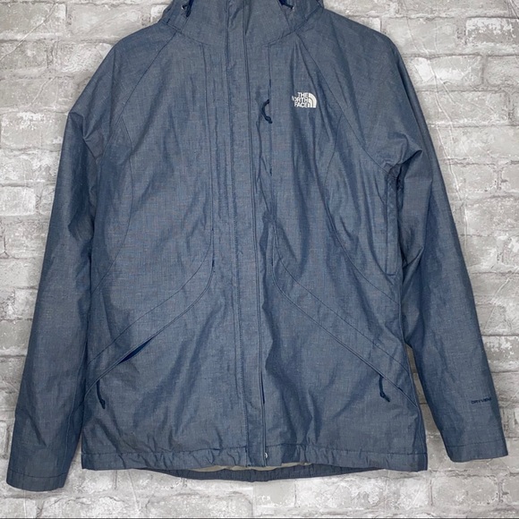 north face denim jacket